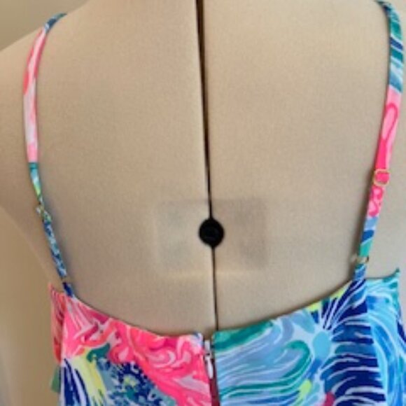 NWT LILLY PULITZER Beach Please Lexi mini slip dress - Picture 9 of 11